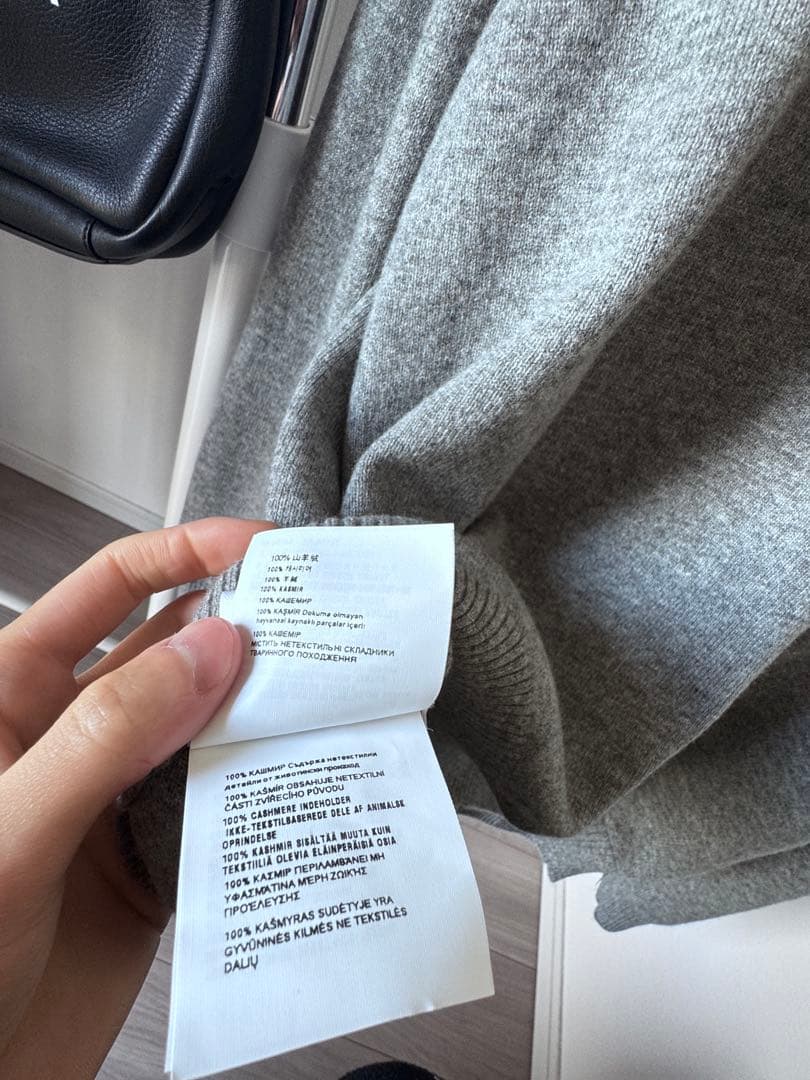 miu miu グレー ポロセーター,44