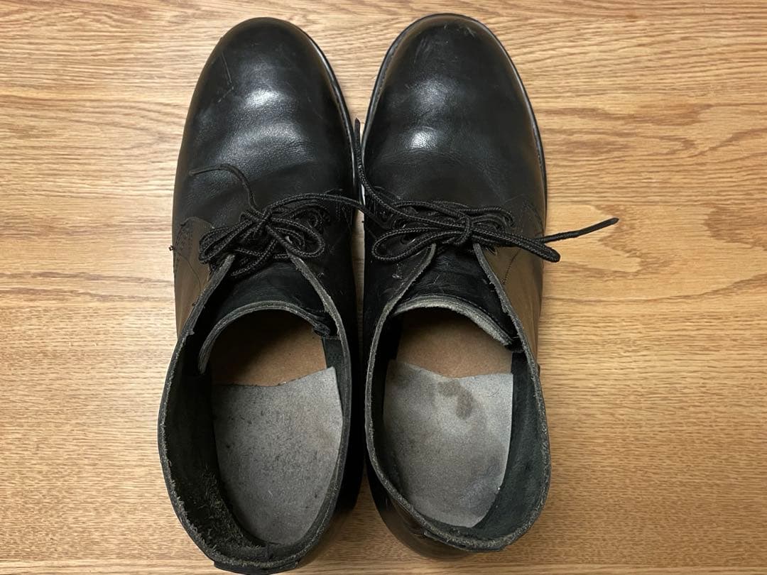 米軍　レザーチャッカブーツ　スチールトゥ　7W 1983/75 セーフティ80s