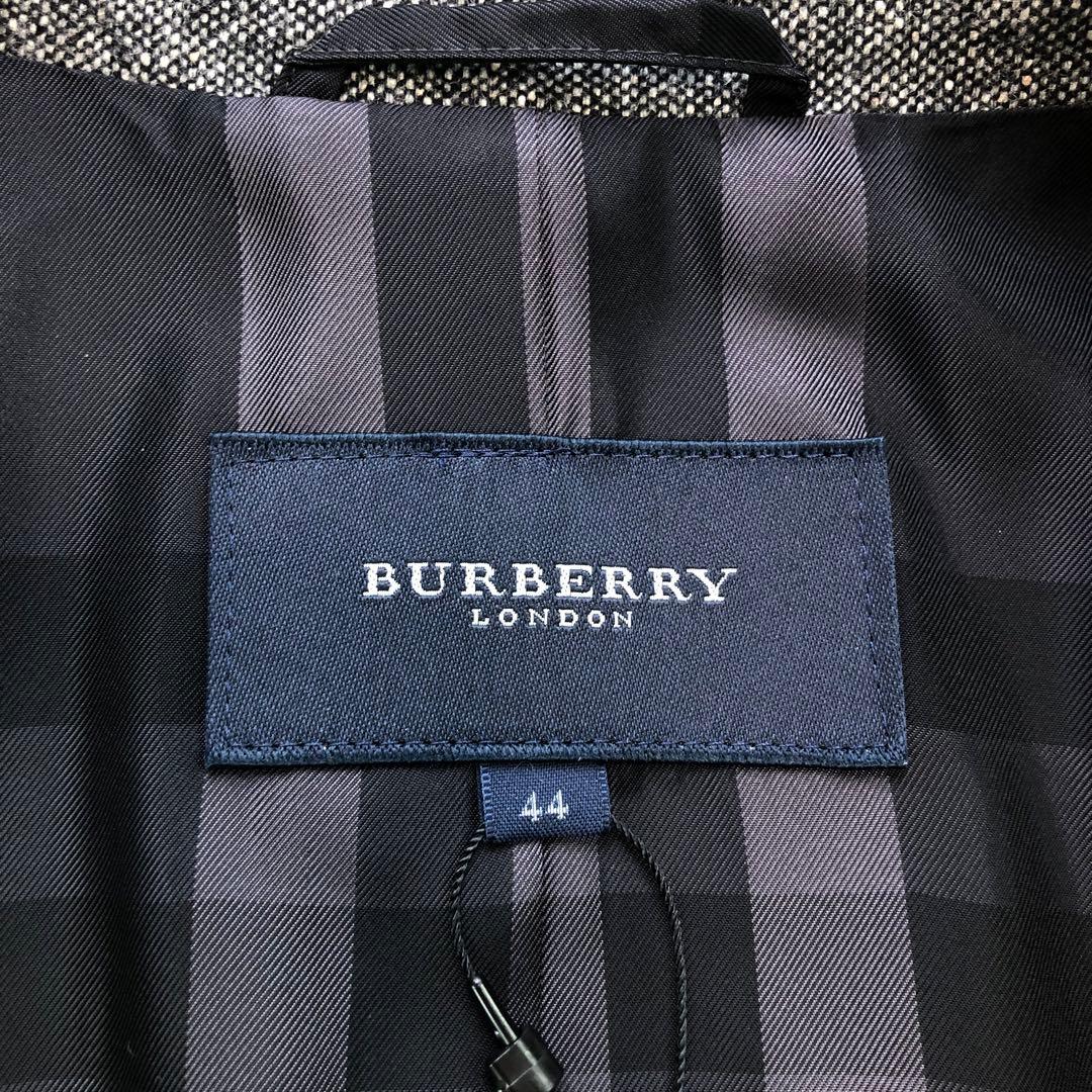 新品/タグ付⭐バーバリーロンドン テーラードジャケット ペプラム ツイード 44