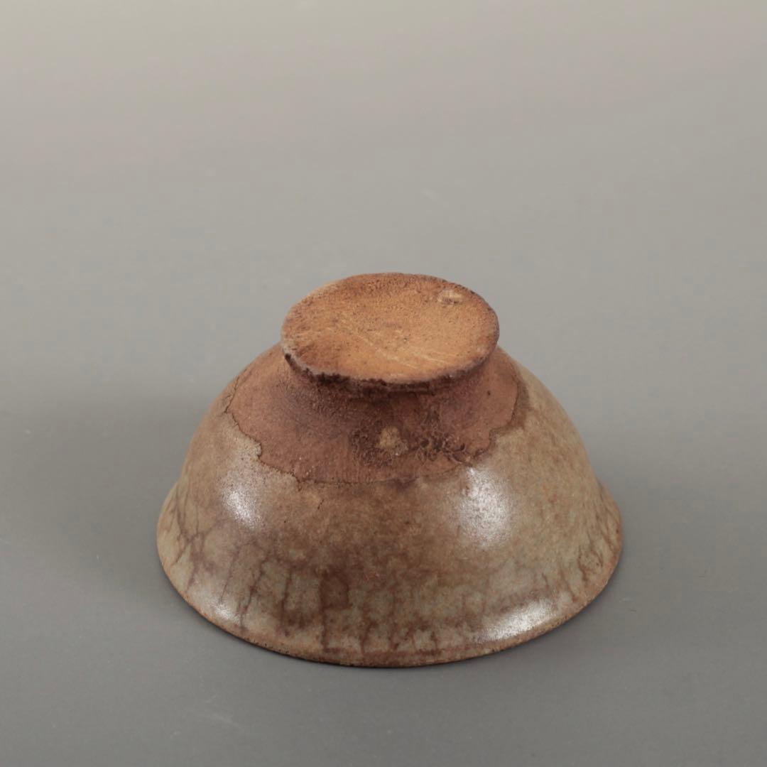 鈞窯 澱青釉 盃 酒器 ぐい呑み 中国美術 元朝期 古美術 古道具