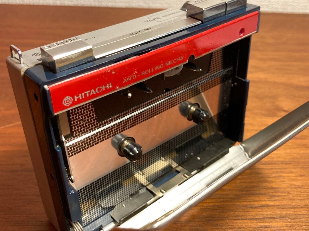【ビンテージ】　カセットプレーヤー　日立　W1 CP-1