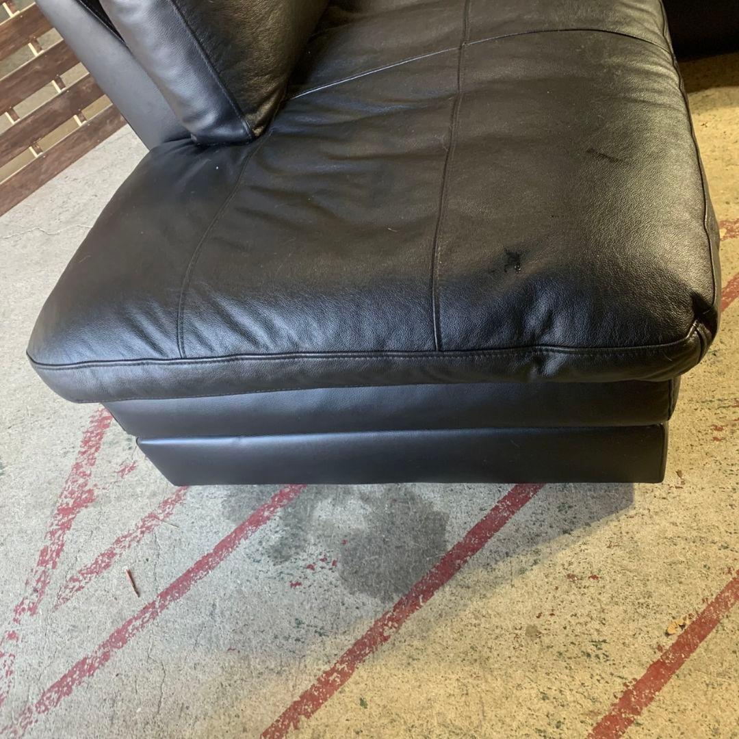 Jun M H750\" NITORI 本革 コーナーソファ Sステイツ