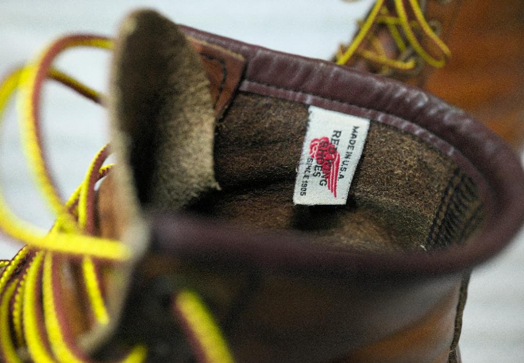 【希少・刺繍羽タグ】レッドウィング 875 アイリッシュセッター モックトゥ