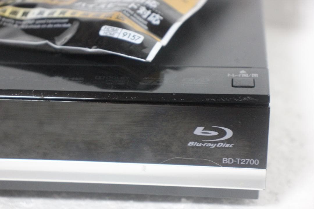 内部徹底清掃 SHARP ブルーレイ2TB BD-T2700 2015年
