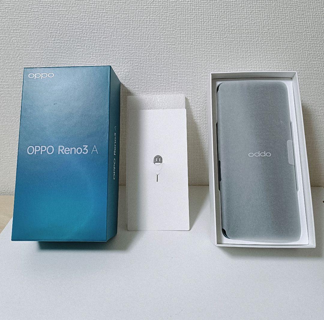 OPPO Reno3 A 日本版（CPH2013）SIMフリー 説明書,充電器無