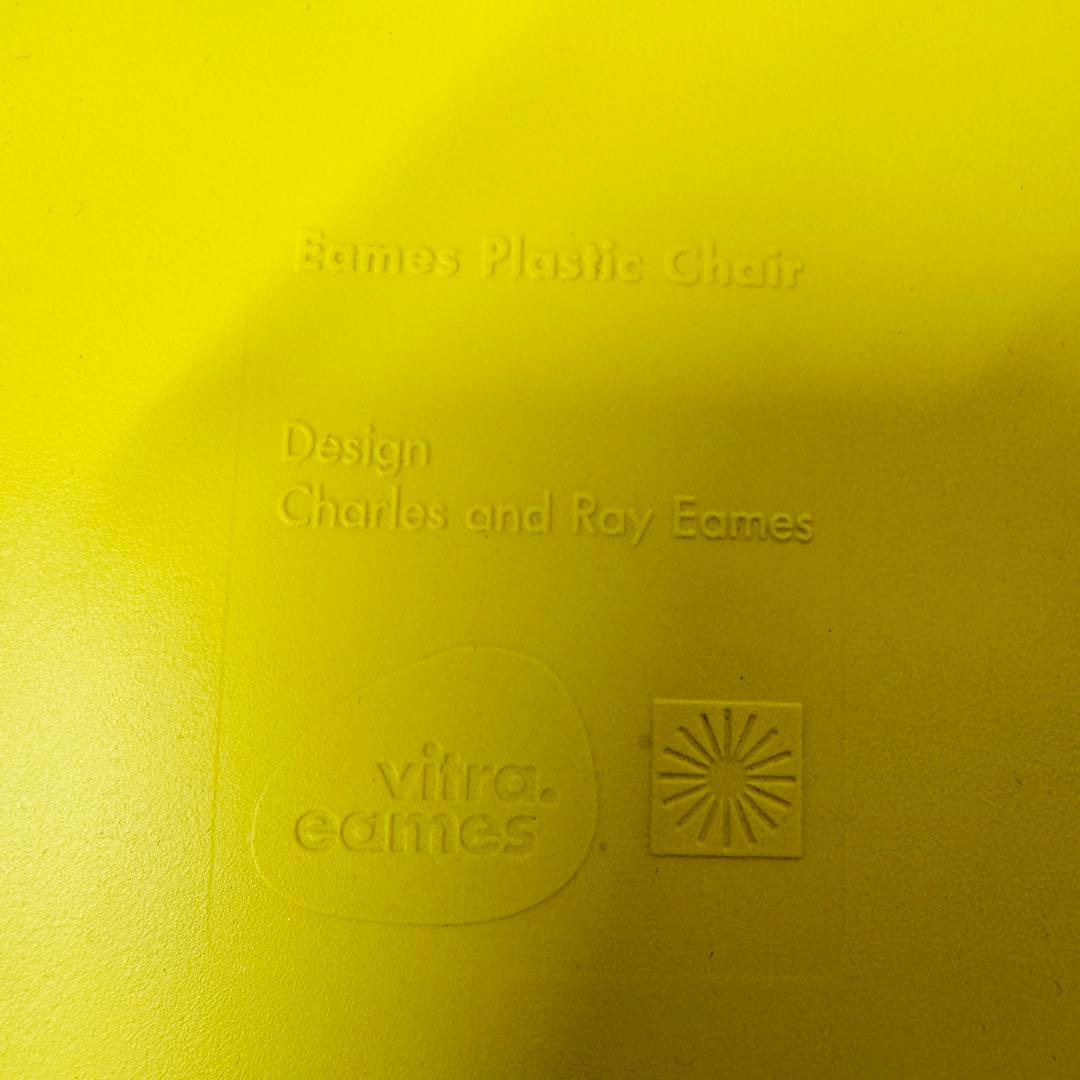 極美品・希少品 vitra ヴィトラ イームズチェア イエロー シェルチェア②★