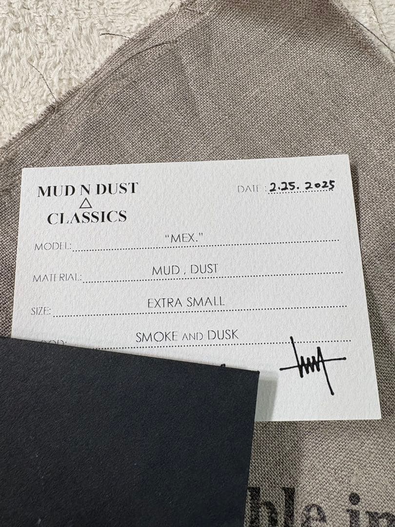 Invisible ink. MDC\"MEX.\"XS インビジブルインク