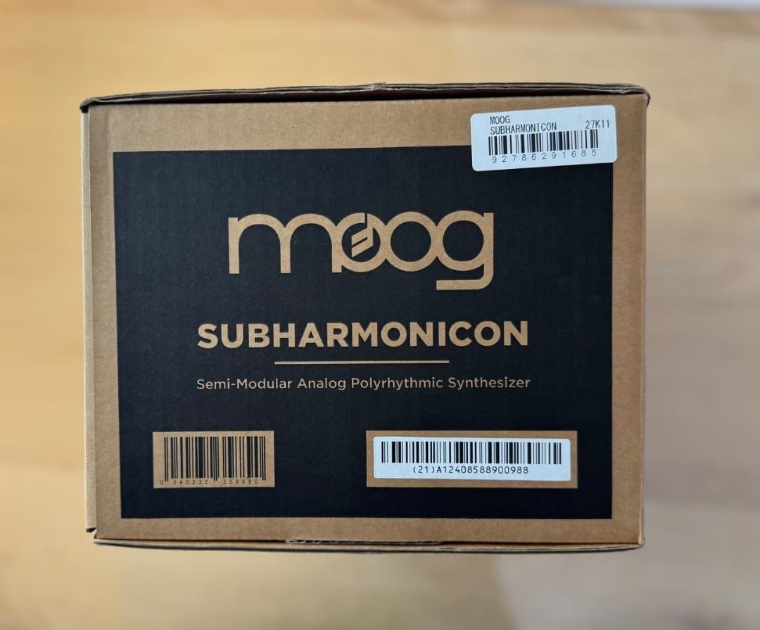 新品同　moog SUBHARMONICON モジュラーシンセサイザー