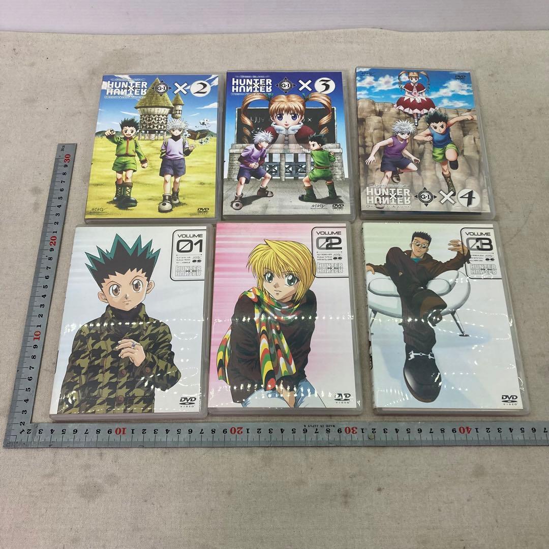 【6点セット】ハンター×ハンター　1～3　グリードアイランド　2～4　DVD