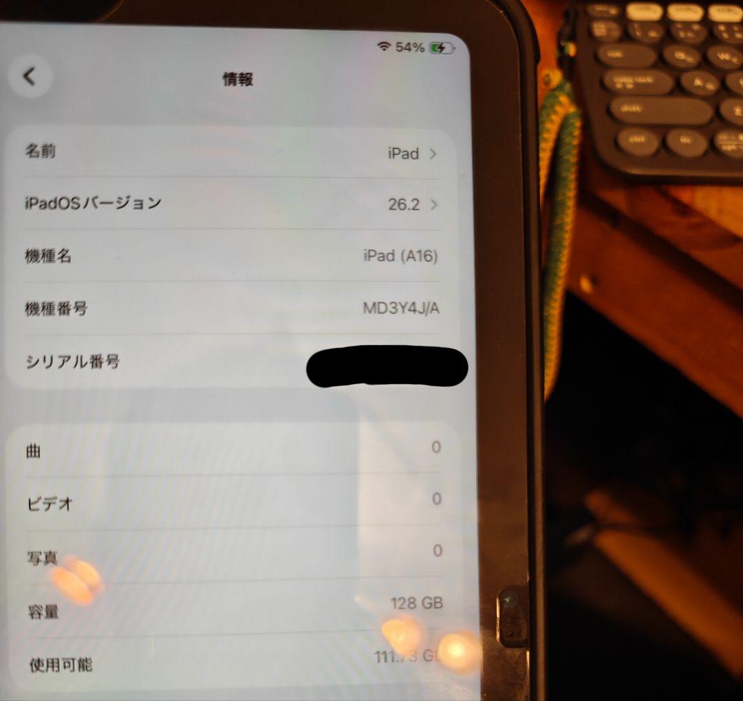 Apple iPad (A16) シルバー