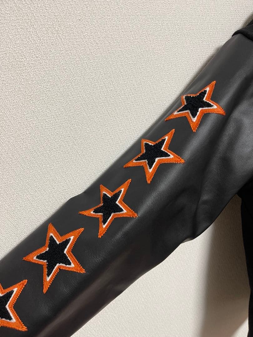 ftc SF VARCITY JACKET サンフランシスコ　スタジャンM 黒