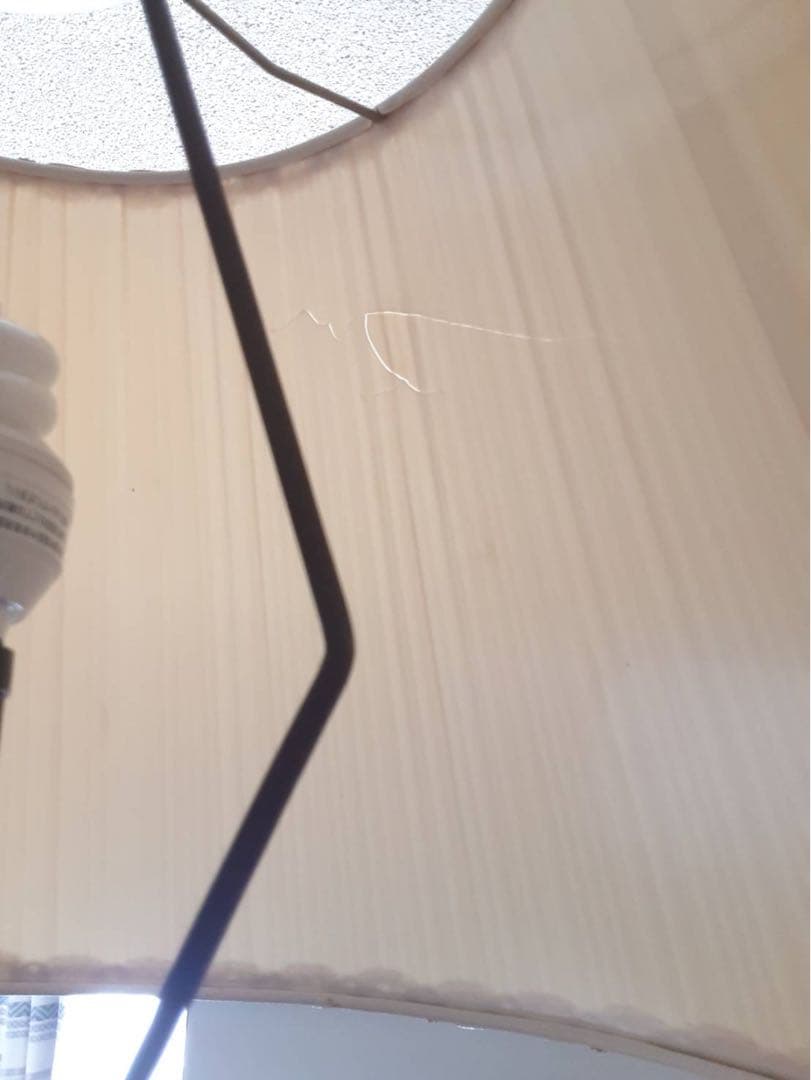 アンティーク　フロアランプ フロアライト　木彫