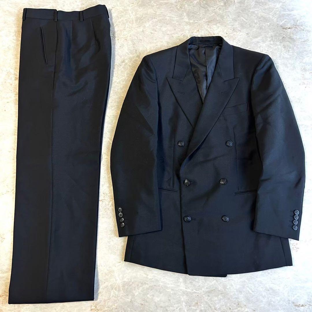 Yves Saint Laurent サンローラン ウール ダブル セットアップ