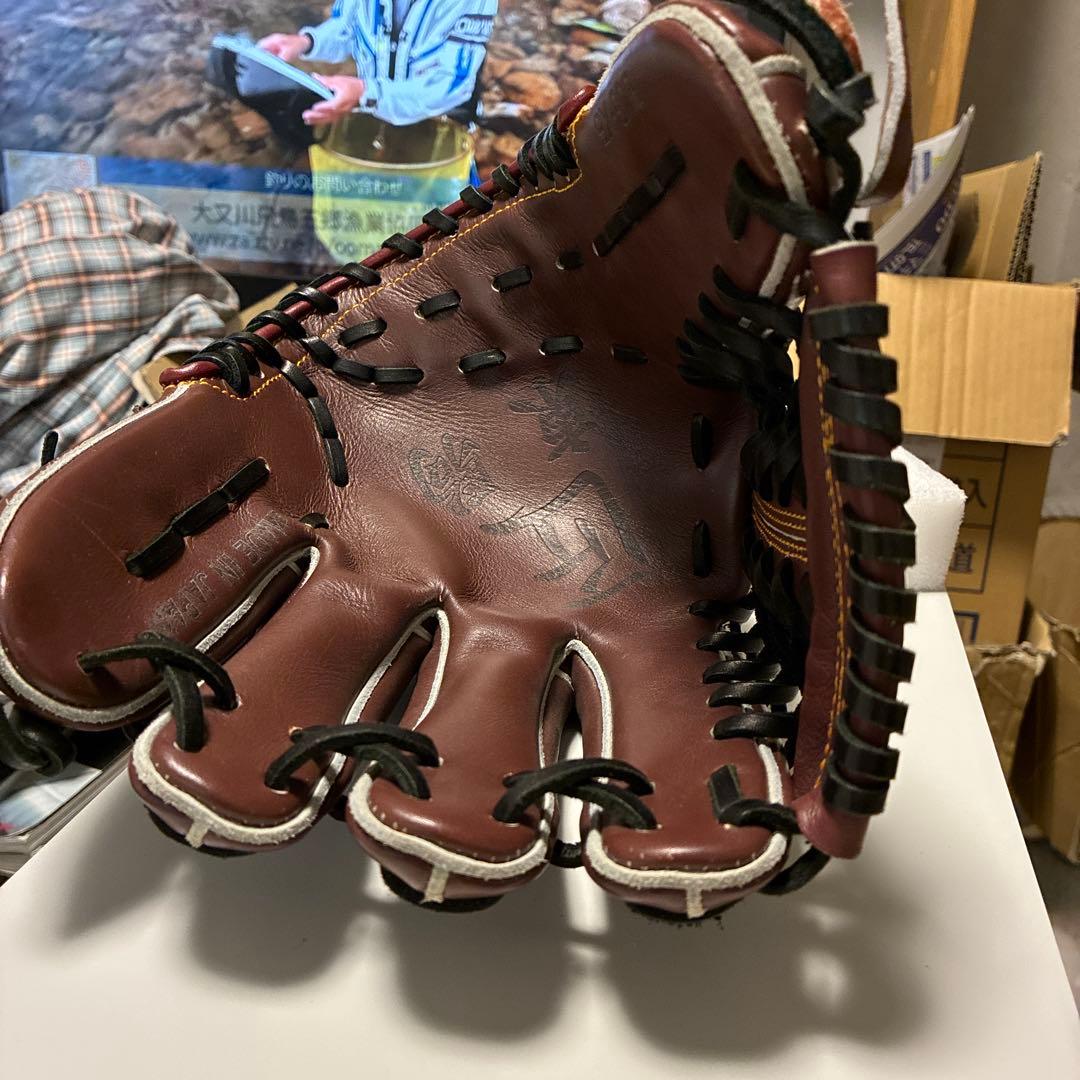 東駒　硬式用　内野手用　BUG-X5 茶色　日本製　未使用
