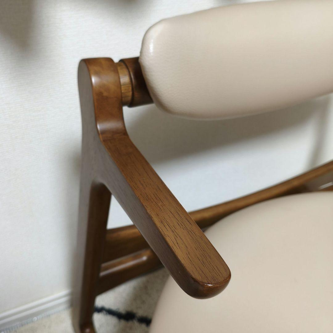 【美品】起立木工 キャスパーチェア casper 座椅子 300R-BE