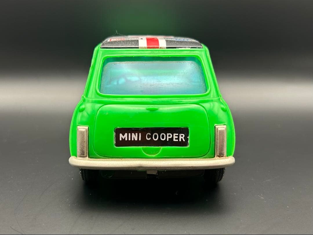 日本製 DAIYA ブリキ　ミニクーパー　警視庁ミニパト　ヴィンテージミニカー