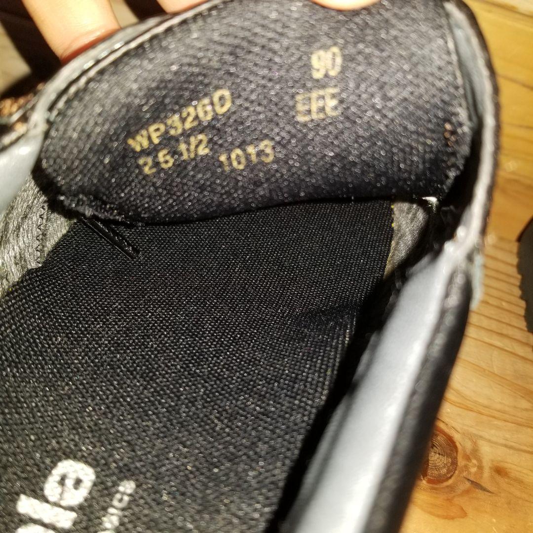 新品　ASICS　アシックスウォーキング　ゴアテックス ペダラ 25.5 シボ革