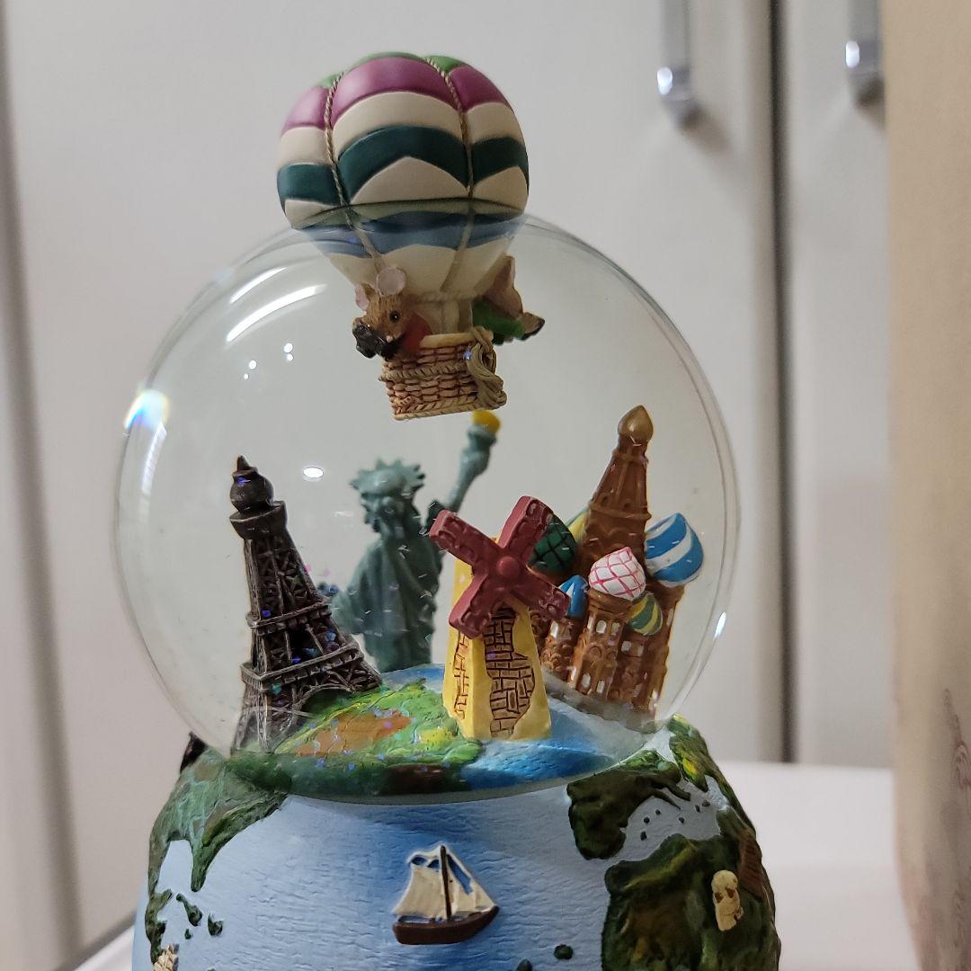 【新品未使用】JARLL スノードーム アメリカ　ニューヨーク 世界一周