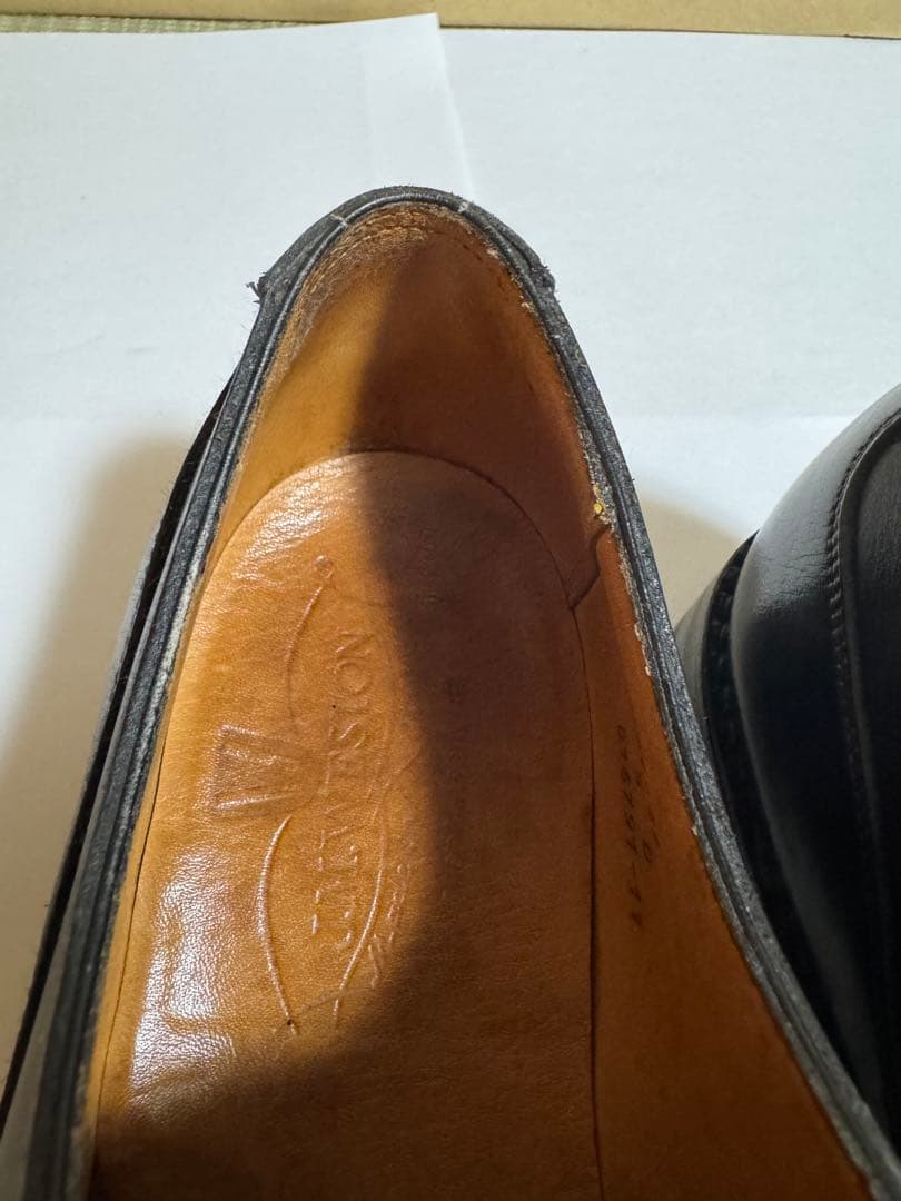 J.M. WESTON ゴルフ 5D ロシアンカーフ　旧ロゴ