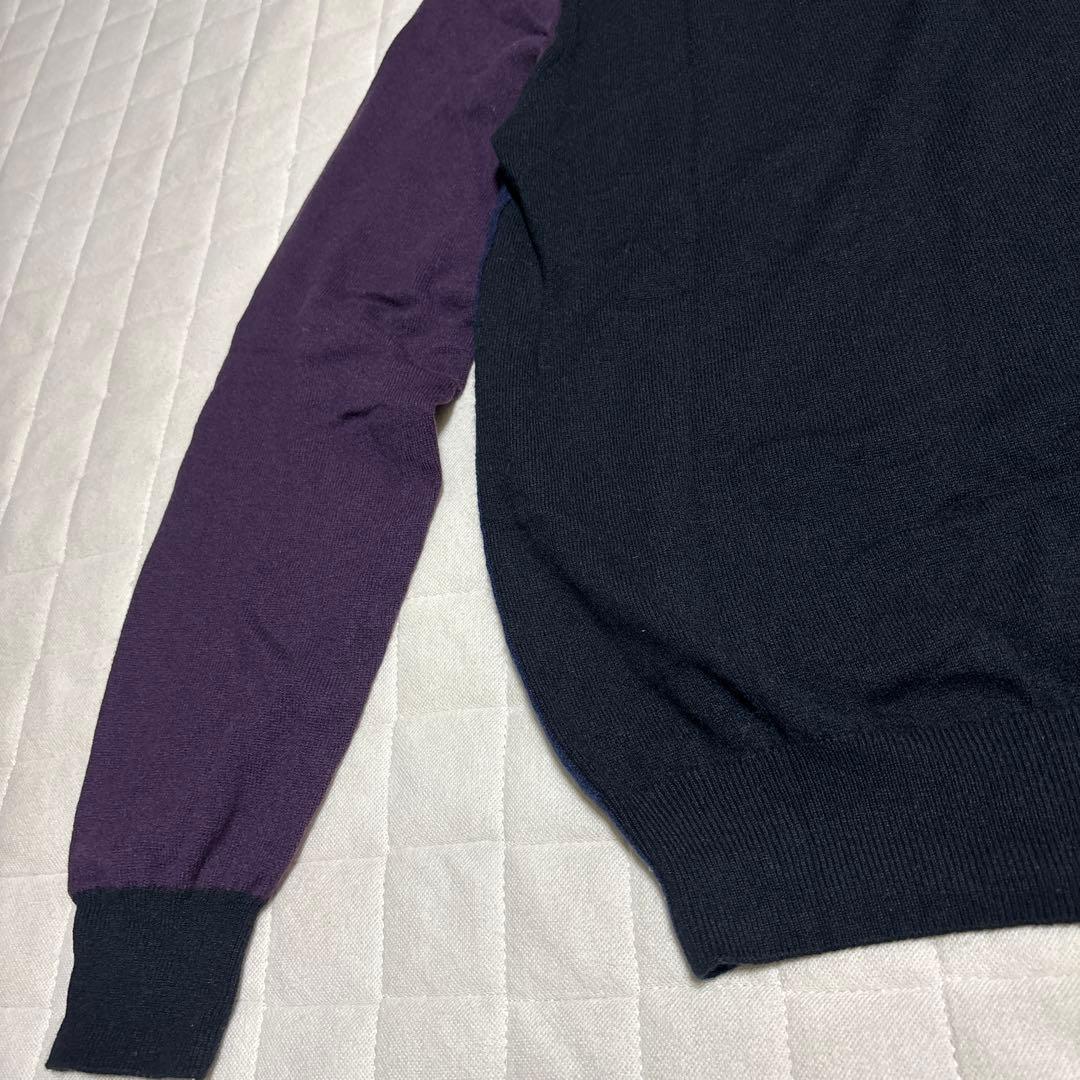 ルイヴィトン カシミヤ100% クルーネック ハイゲージ ニット セーター