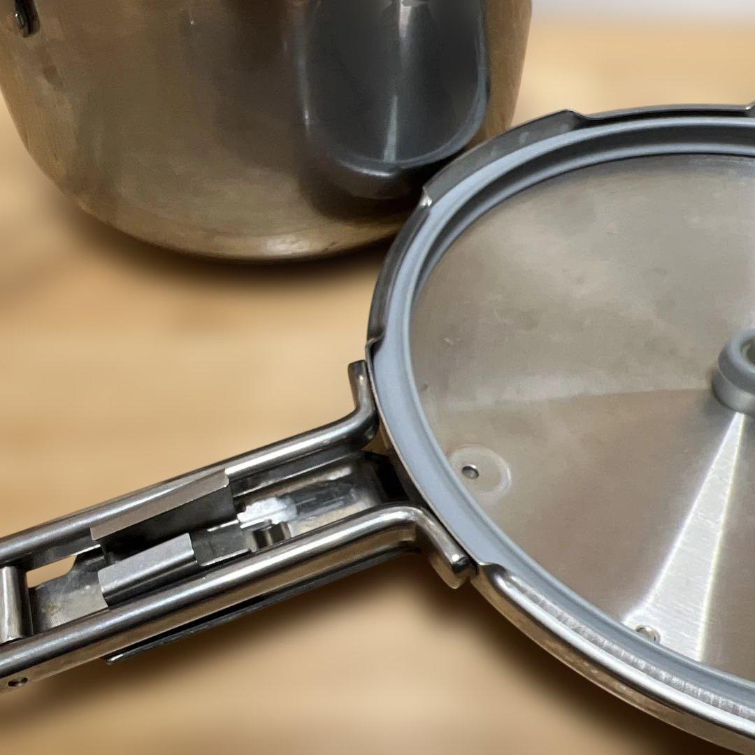 タッパーウエアステンレス圧力鍋 5L