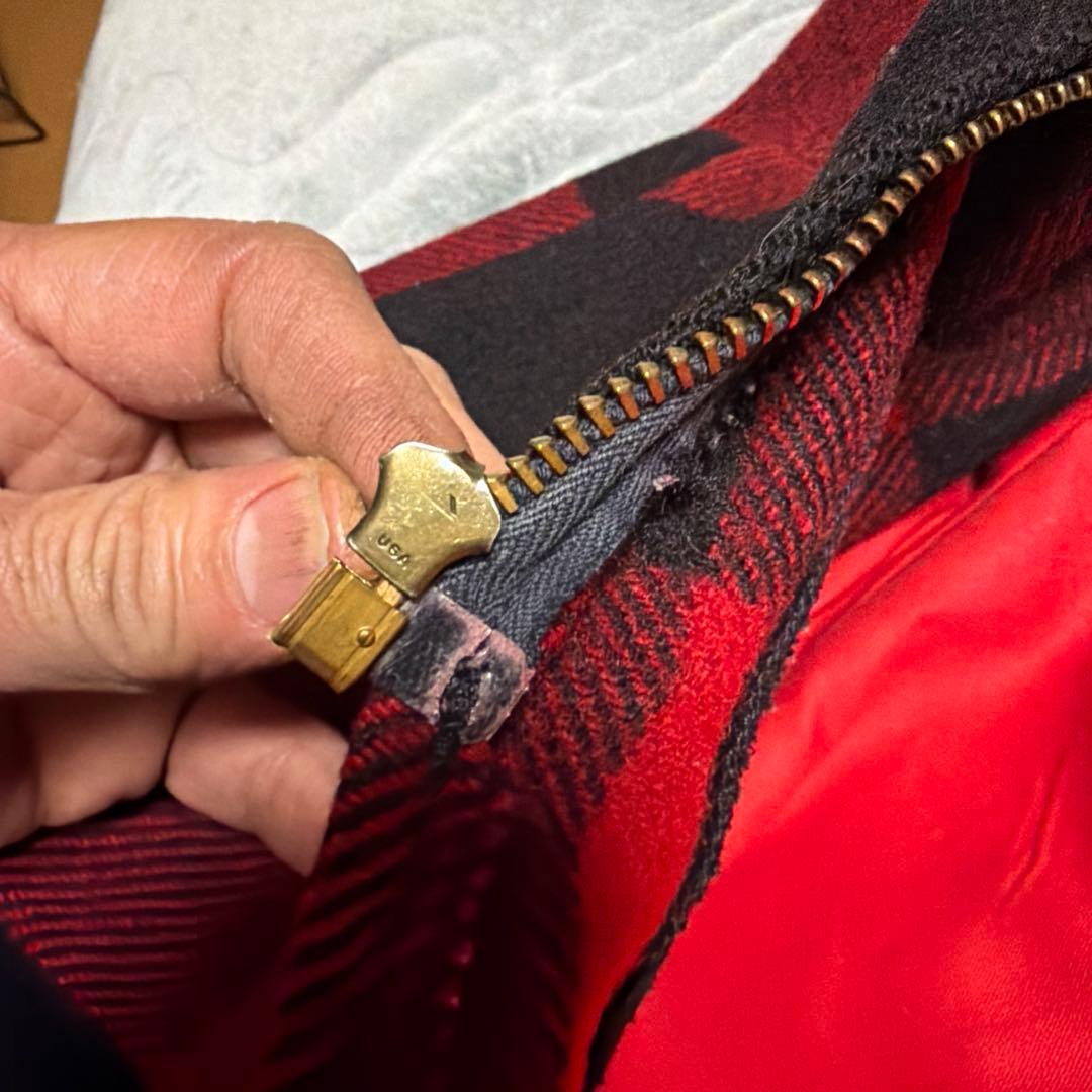 70s WOOLRICH バッファロー マッキーノジャケット ウールリッチL
