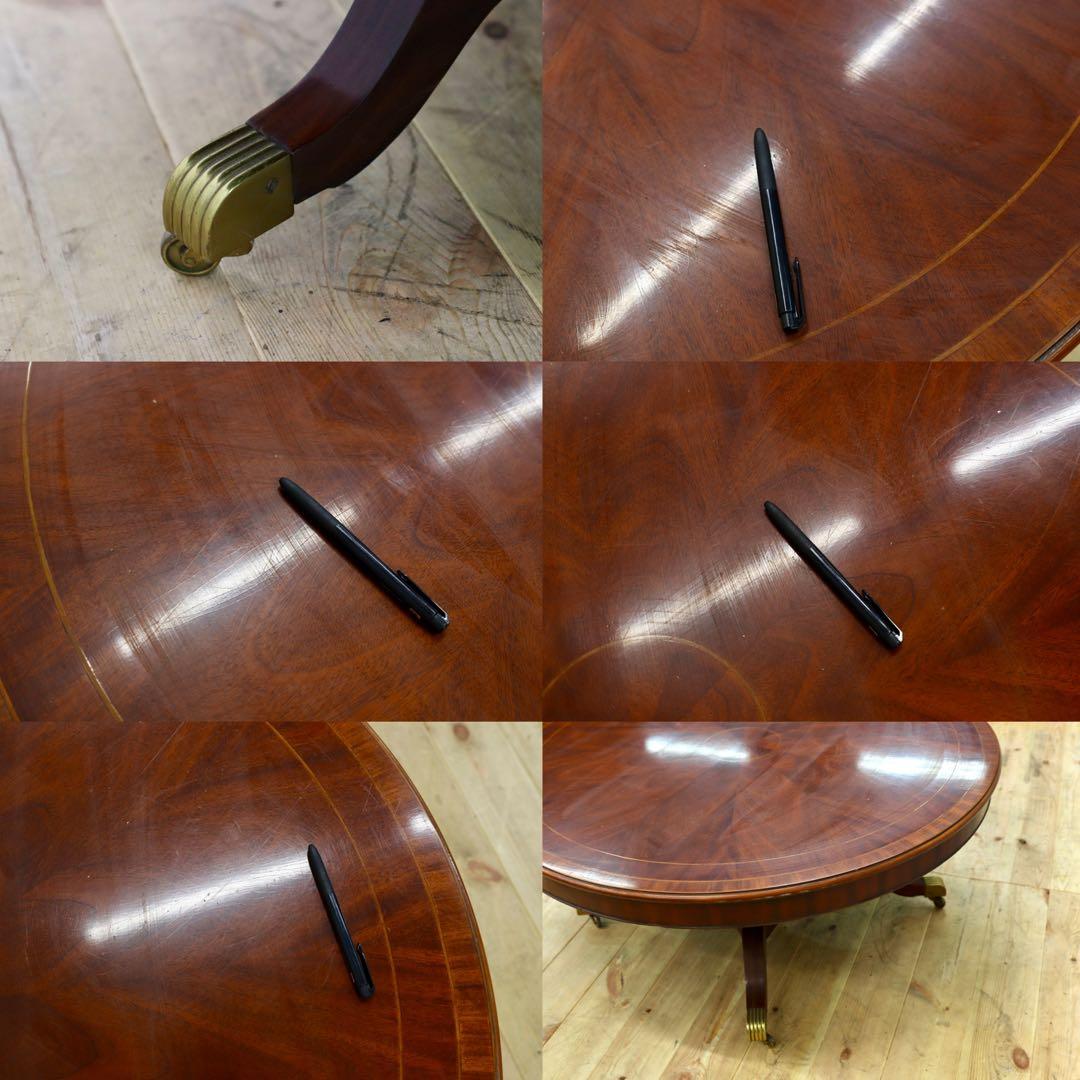 GMIS105○ヴィクトリアン様式 英国 アンティーク センターテーブル リ