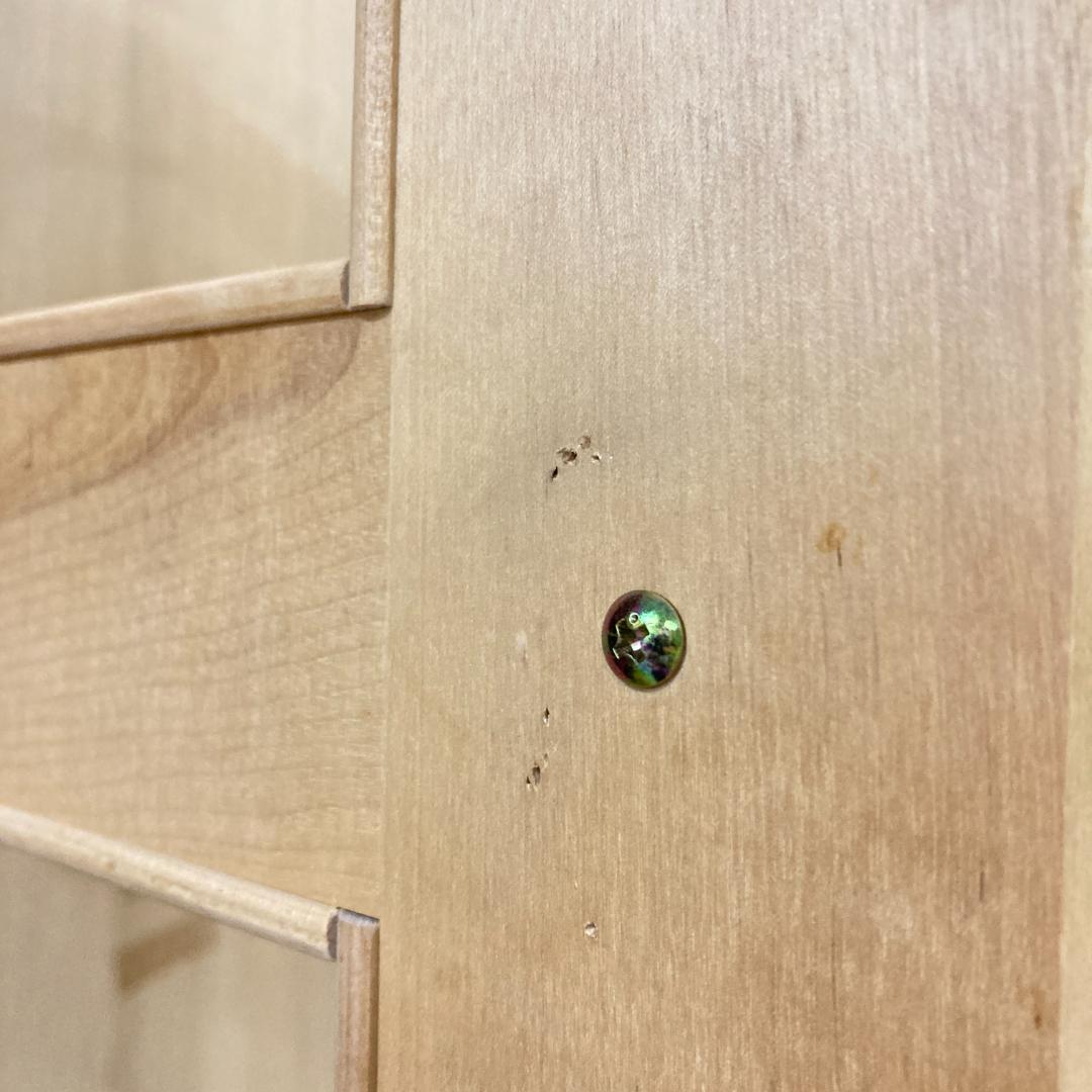 シャルドネ ASSAM アッサム 書棚　本棚 サクラ材 　天然木