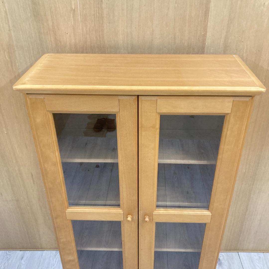 シャルドネ ASSAM アッサム 書棚　本棚 サクラ材 　天然木