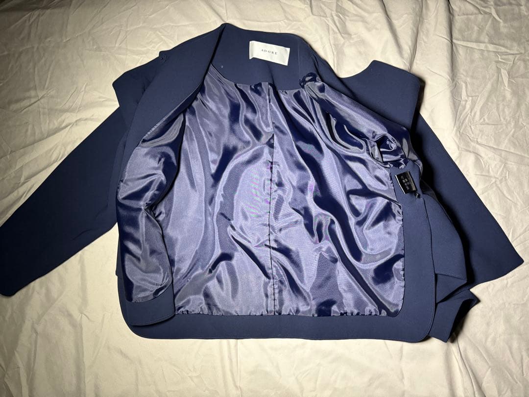 アドーア　クリアジョーゼットジャケット