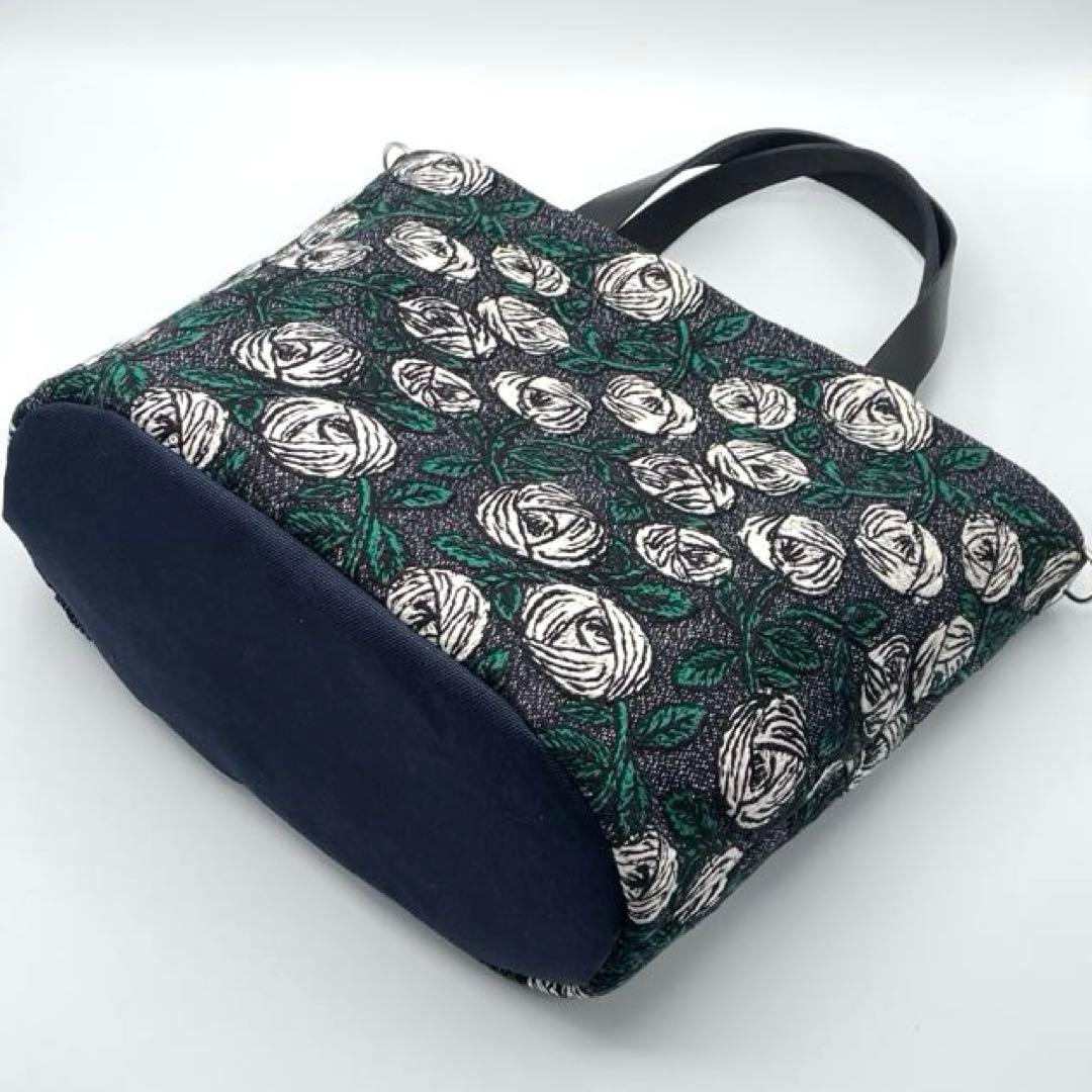 ㊼ミナペルホネン*rosy トートバッグ ハンドメイド