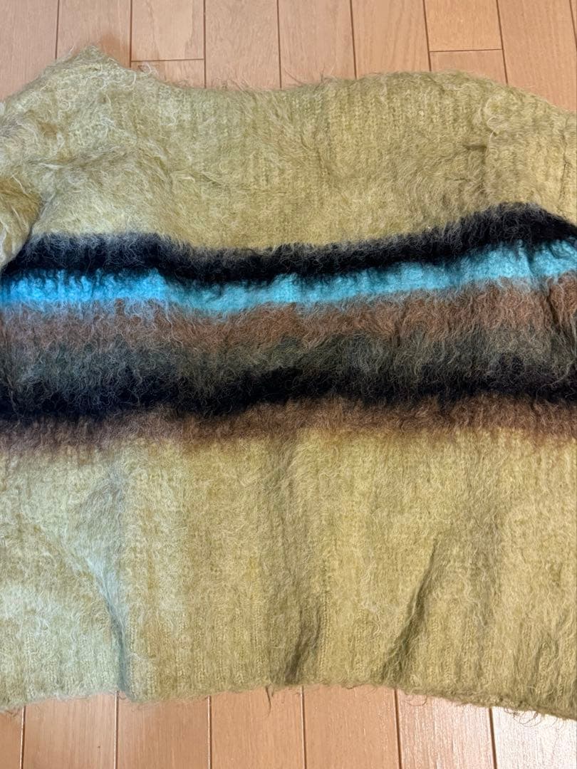 値下げ　perverze Double Stripe Knit Cardigan