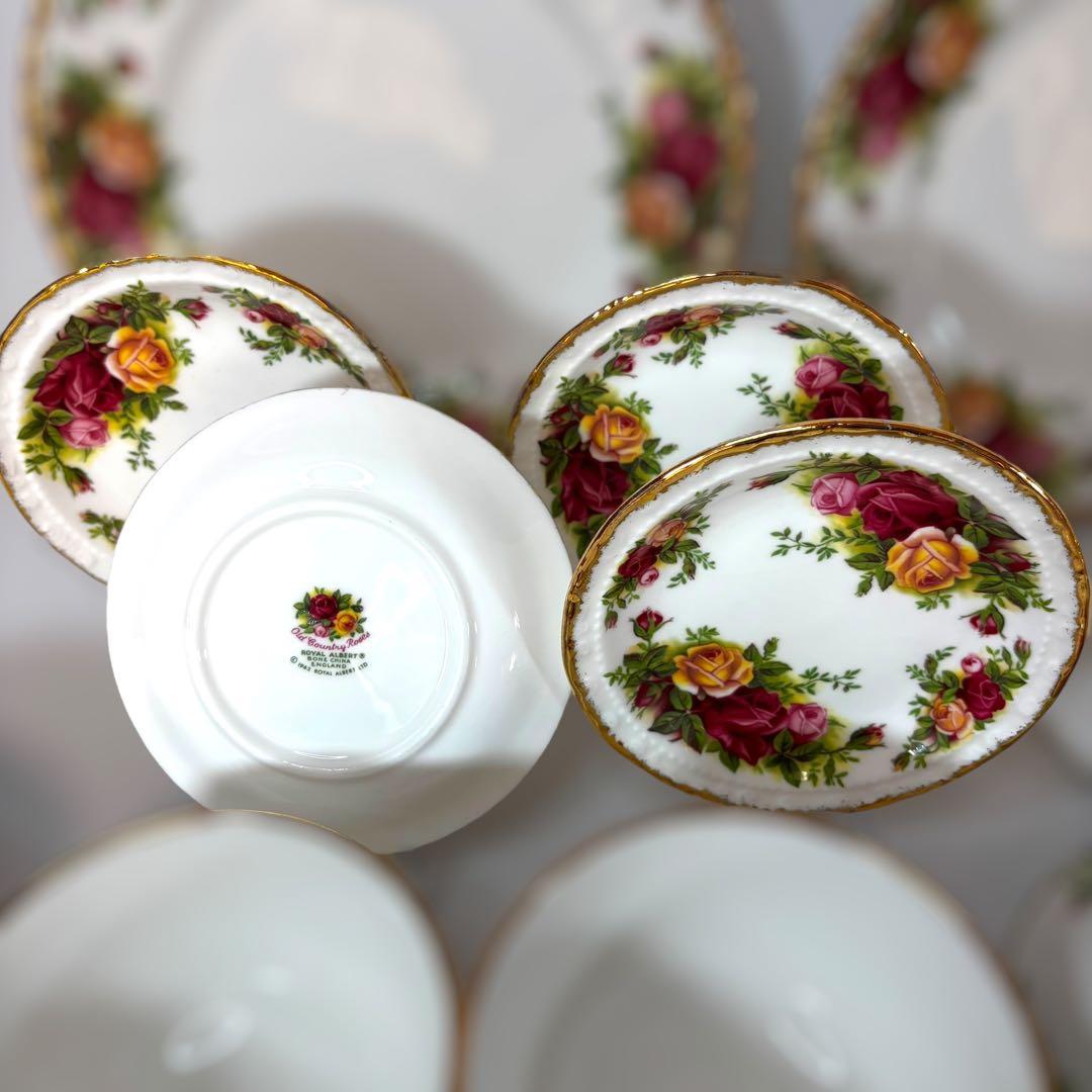 ロイヤルアルバート オールドカントリーローズ 57点セット 豪華 英国食器