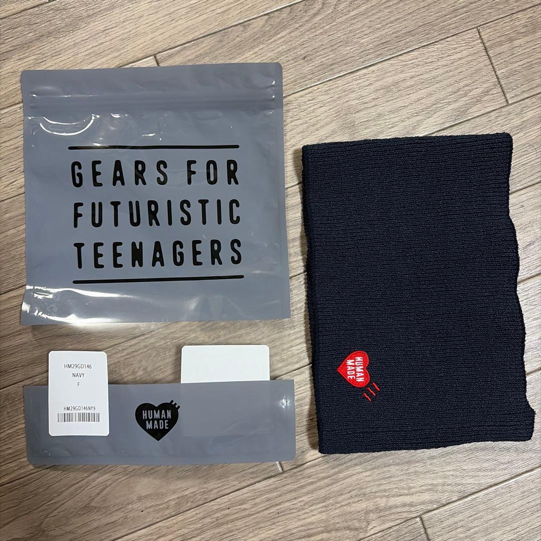 即完売品‼️HUMAN MADE ネイビー ヘッドバンド