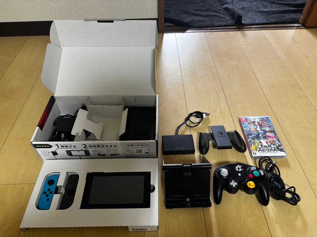 Nintendo Switch 届いたら即スマブラセット
