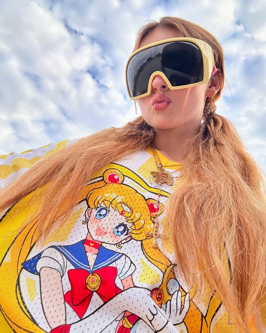 セーラームーン 月野うさぎ アニメゲームシャツ サッカーシャツフットボールシャツ