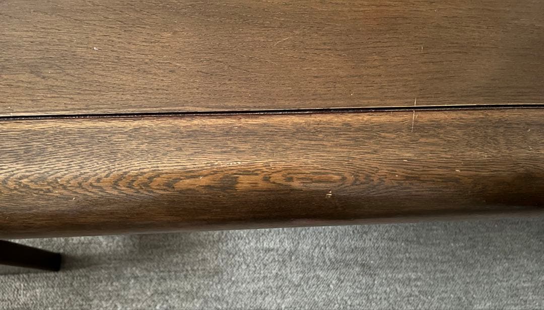 【カリモク】天然木無垢材ローテーブル