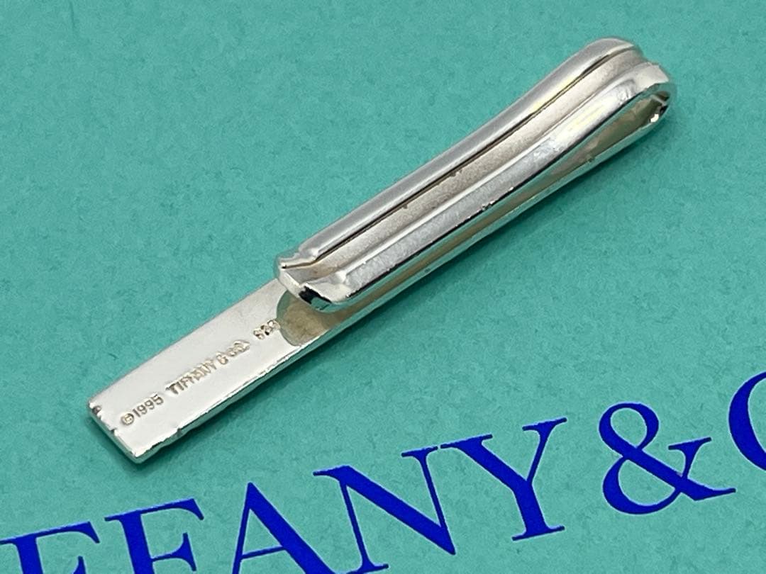 c531 美品　ティファニー　アトラス　1995 ネクタイピン　シルバー　925