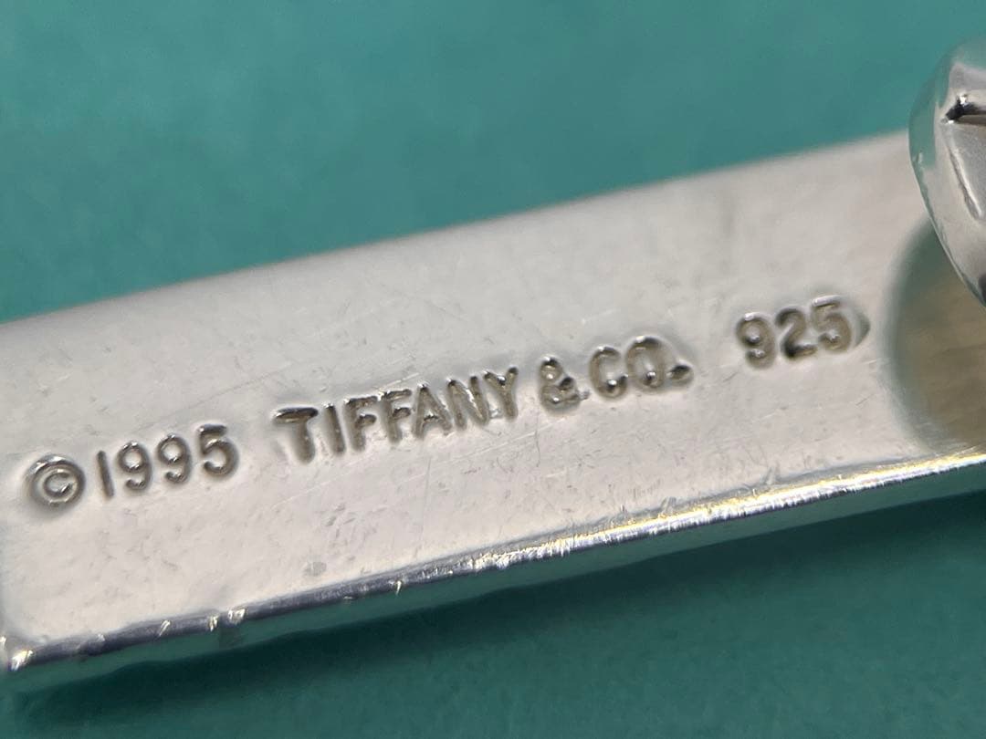 c531 美品　ティファニー　アトラス　1995 ネクタイピン　シルバー　925