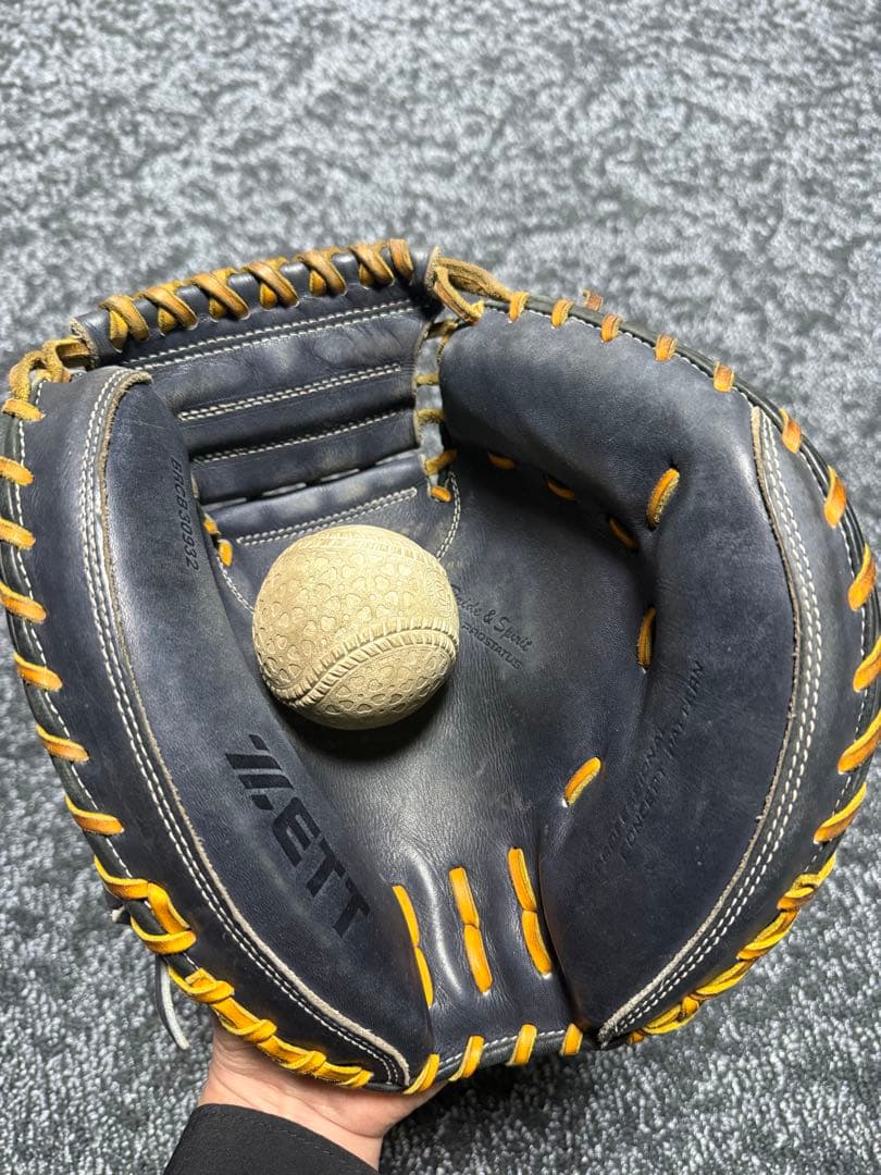 ZETT 軟式　プロステイタスキャッチャーミット