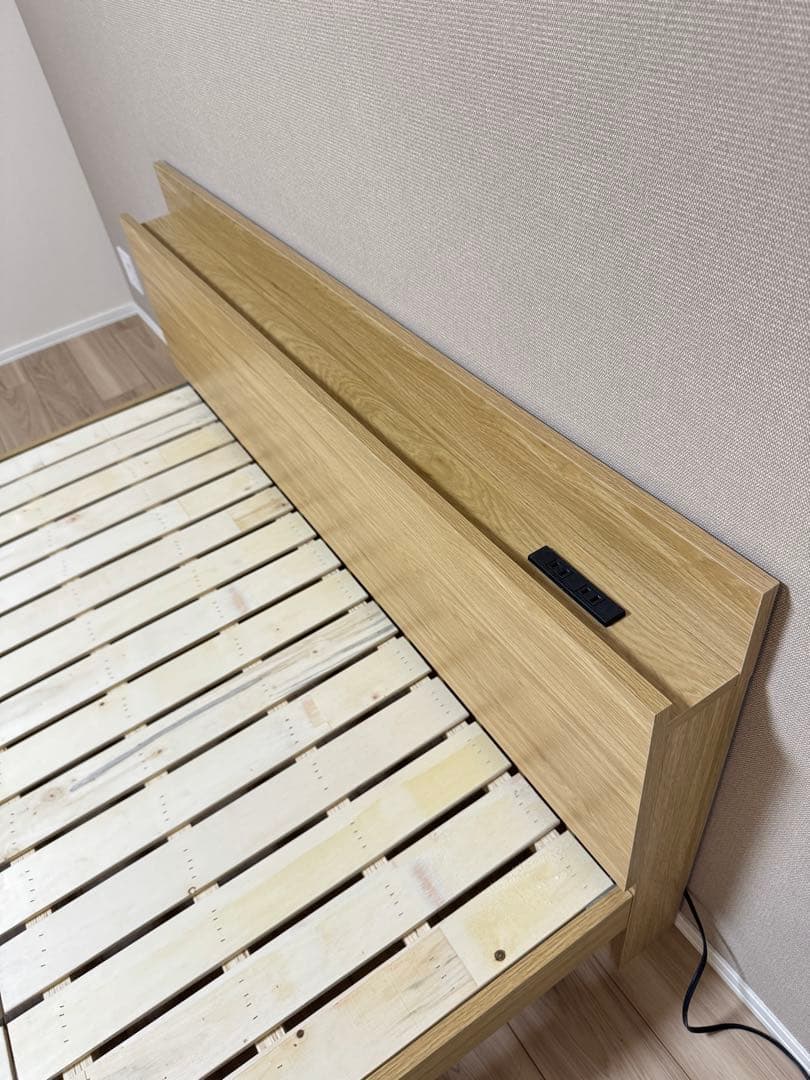 18.5万→3.3万円 エマハイブリッドV2ダブル+棚付きベッド 東京自取限定