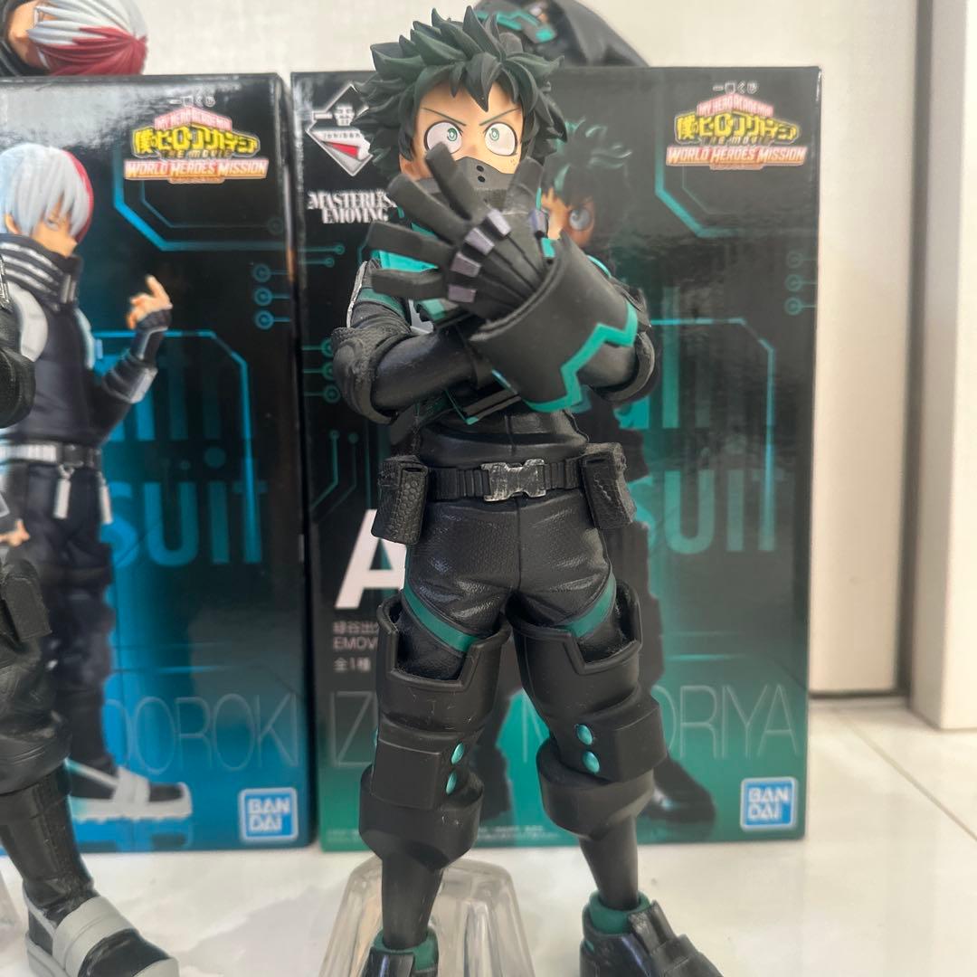 僕のヒーローアカデミア 一番くじ \"ワールドヒーローズミッション\" フィギュア