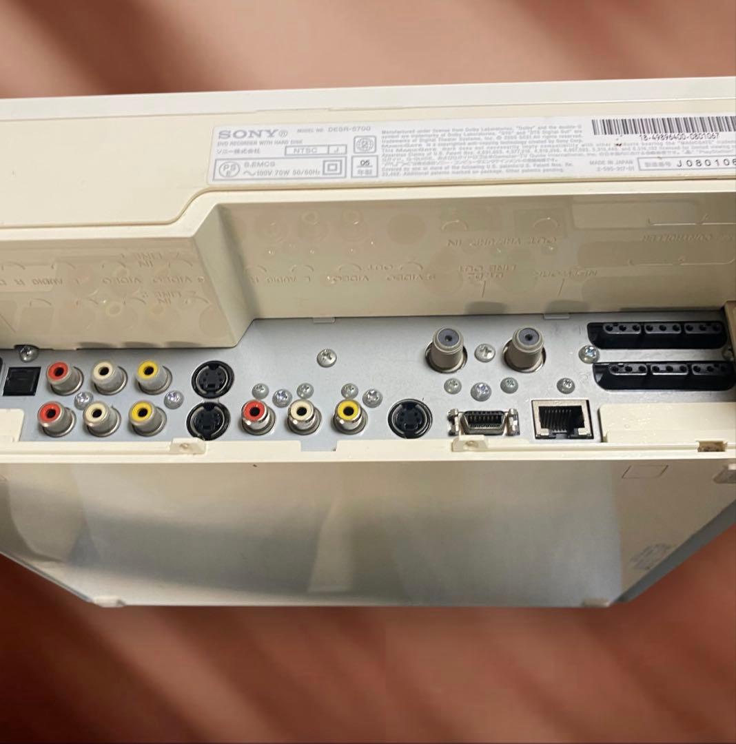 平成レトロ♪【SONY】PSX DESR-5700 HDD/リモコン付