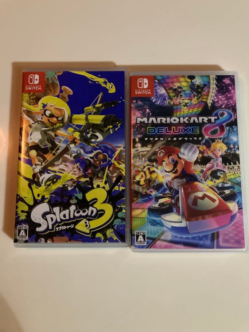 任天堂スイッチ ゲームカセット マリオカート8DX スプラトゥーン3
