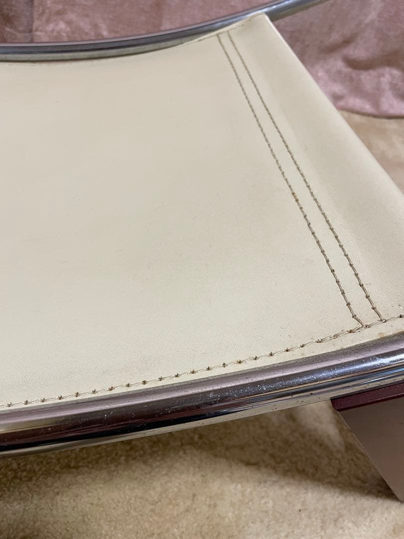 ミッドセンチュリー　スペースエイジ　ローテーブル　ガラステーブル　レトロ　昭和