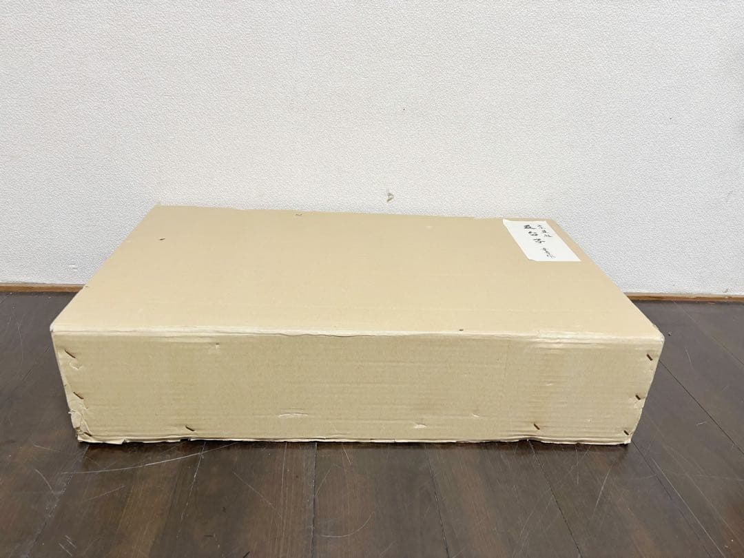 ほぼ未使用 茶道具 小林幸斎作 宗旦好写 青漆爪紅 及台子 組み立式 茶道 紙箱