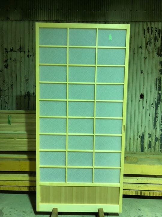 ワーロンヒバ障子1800✖️1692✖️30＝２本1組注文後制作