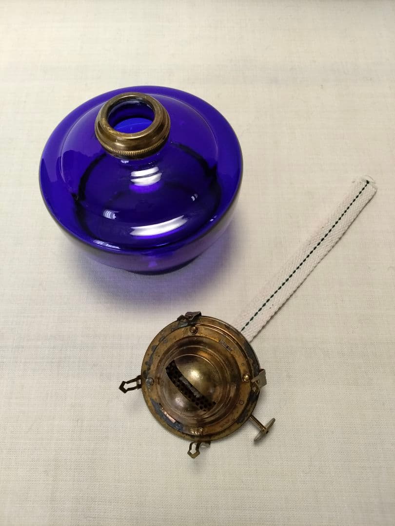 北一硝子 オイルランプ・ビンテージ・点検整備済み