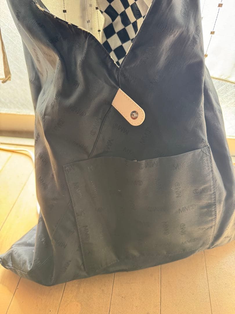 MM6 ジャパニーズ トートバッグ チェックミディアム