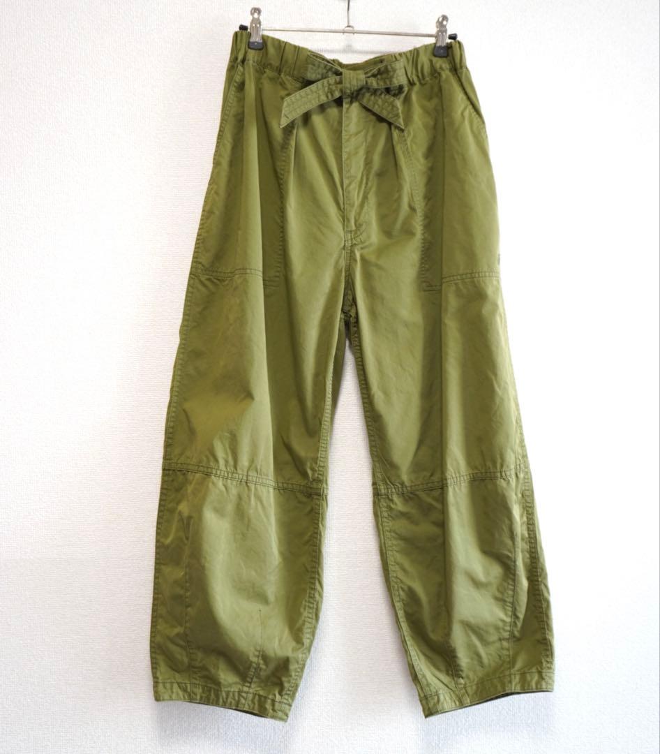 Drawer コットンシルク カーゴパンツ 36 ドゥロワー